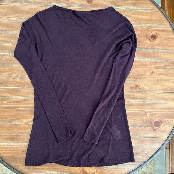 VINCE Wool Blend Boatneck Sweater. Small. - Picture 4 of 7